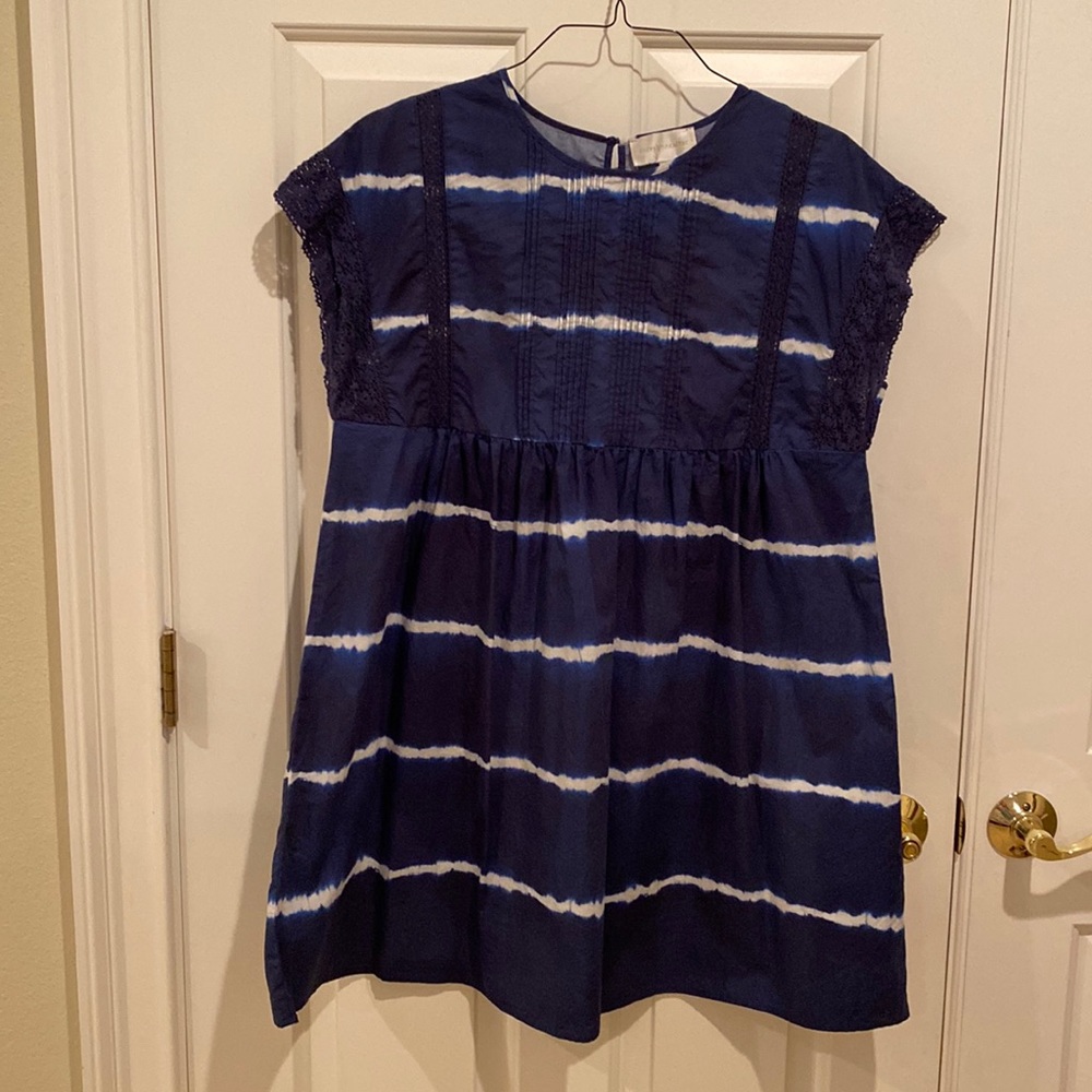 Coreylynncalter tie dyed empire waist short dress